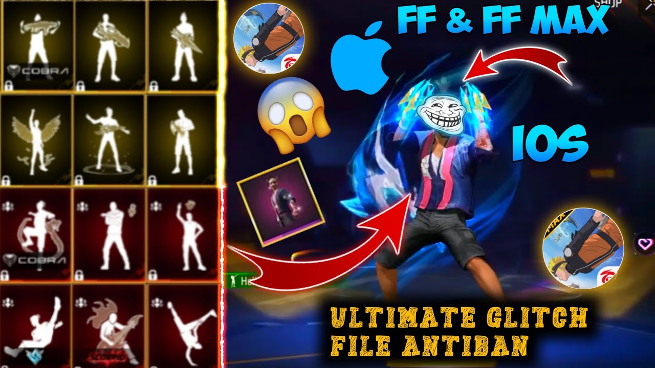 🔥Free Fire IOS Glitch File | Ff + Ff Max Glitch File | Free Fire Glitch | Free Fire Max Glitch File
