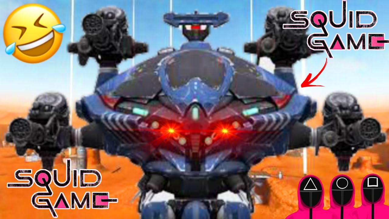 🔥 WE PLAYED RED LIGHT GREEN LIGHT IN WAR ROBOTS 😂 || SQUID GAME PARODY || VERY FUNNY 😆 ||