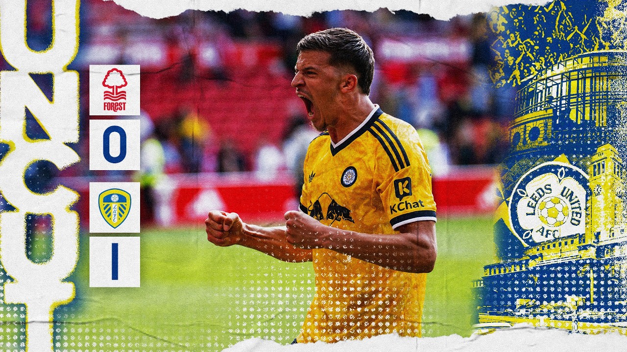 Away end joy! Uncut exclusive footage | Nottingham Forest 0-1 Leeds United