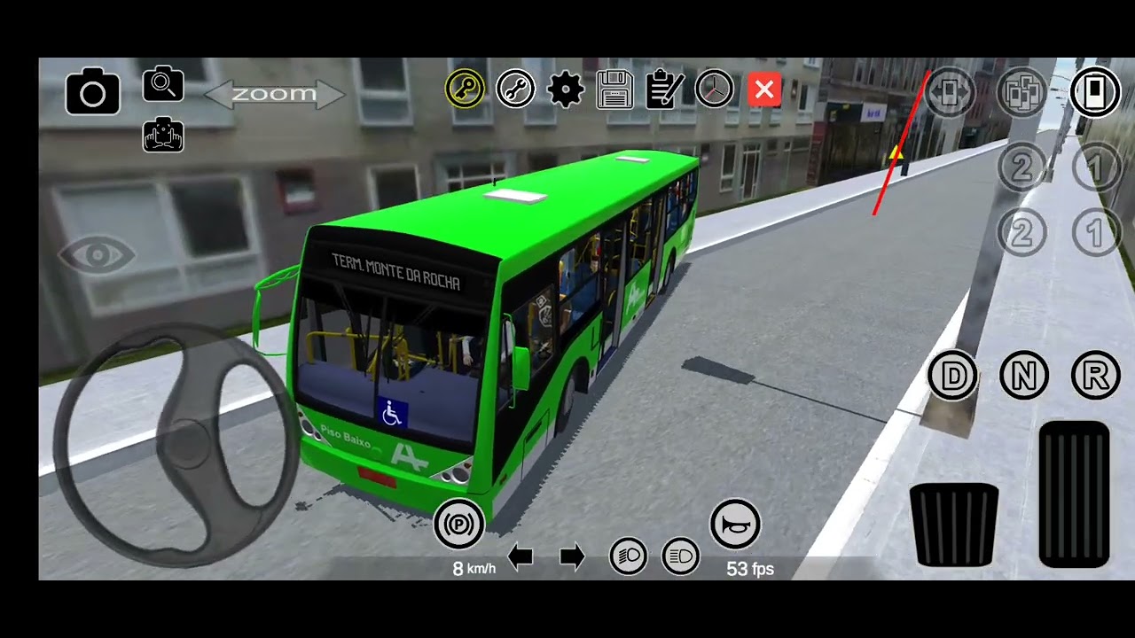 Linha 3005-10 Term Monte da Rocha Via Corredor Sul Proton bus Simulator 