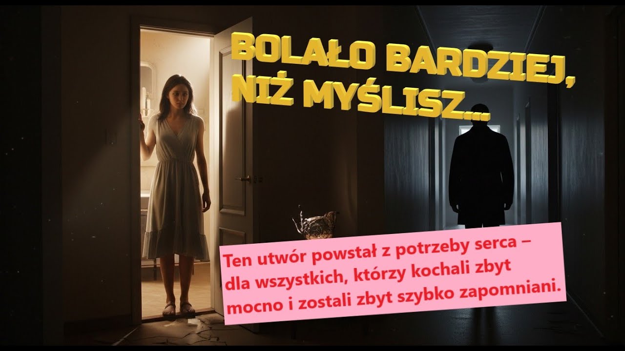 Odszedłeś bez słowa – a ja zostałam z ciszą Ballada romantyczna / Bodziomuzyka