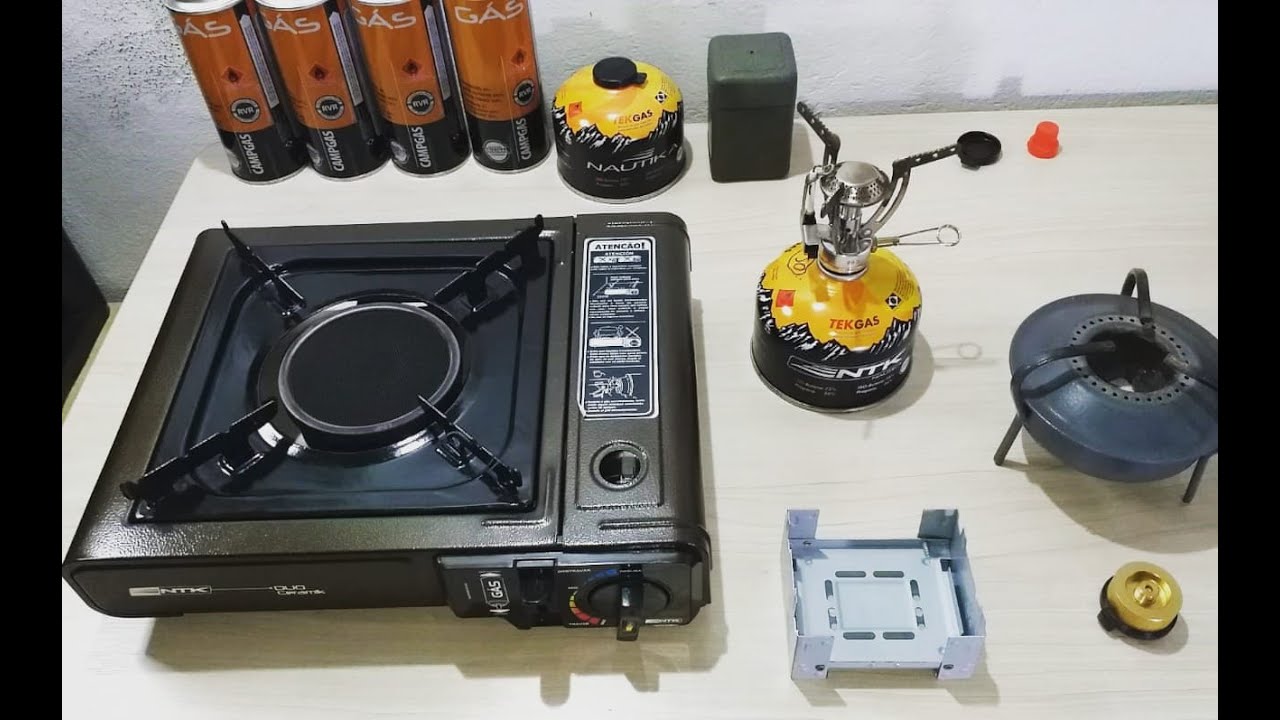 Fogareiros para Camping  /Acampamentos / ou Situações de Emergência ou Sobrevivência / Nautika / NTK