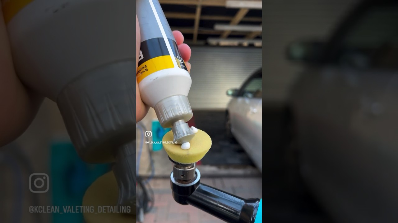 Mini polisher ASMR sounds detailing #detailing #asmr #fyp #fpv