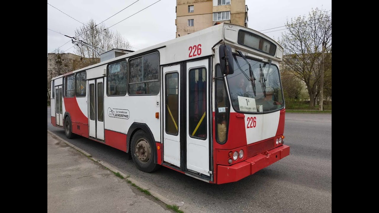 Przejazd JELCZem 110E z 1987r. / UKRAINA / ŁUCK