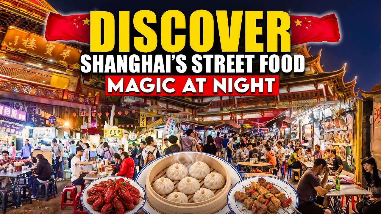 Shanghai Night Market Foods You Have to Try!