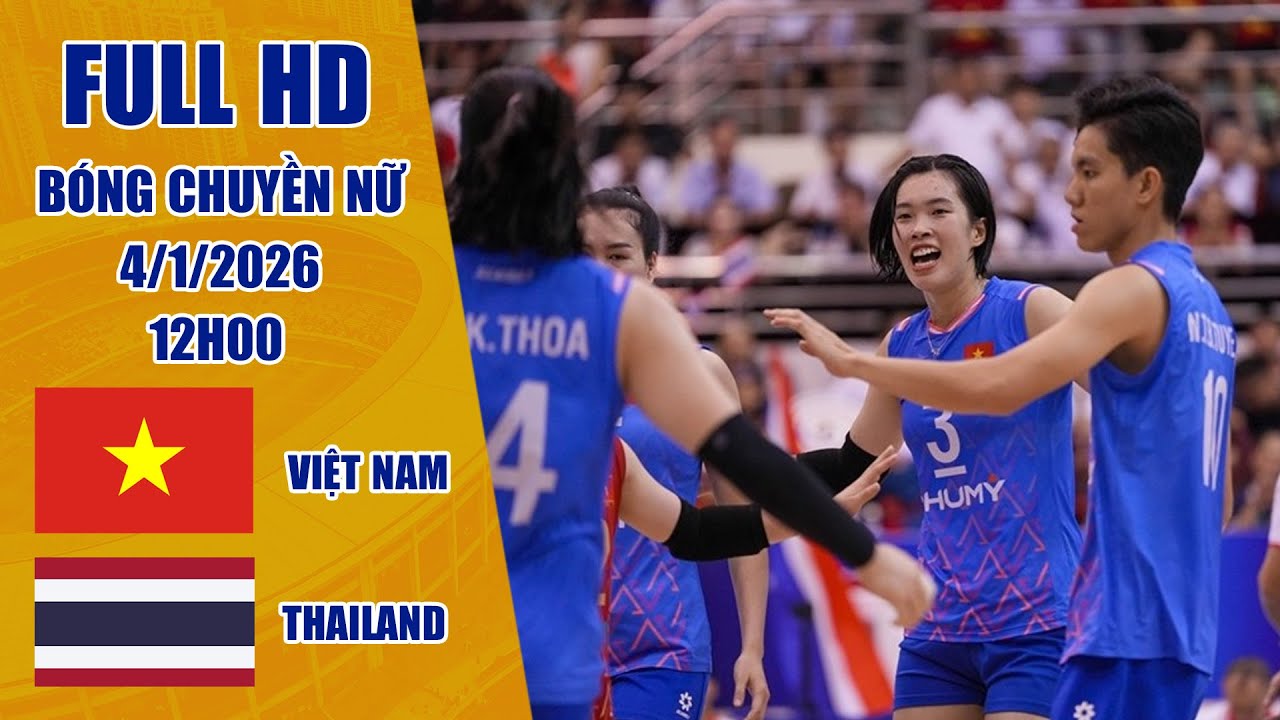 Bóng chuyền Việt Nam - Thái Lan | Cảm xúc cực đỉnh với màn trình diễn đỉnh cao của Thanh Thúy