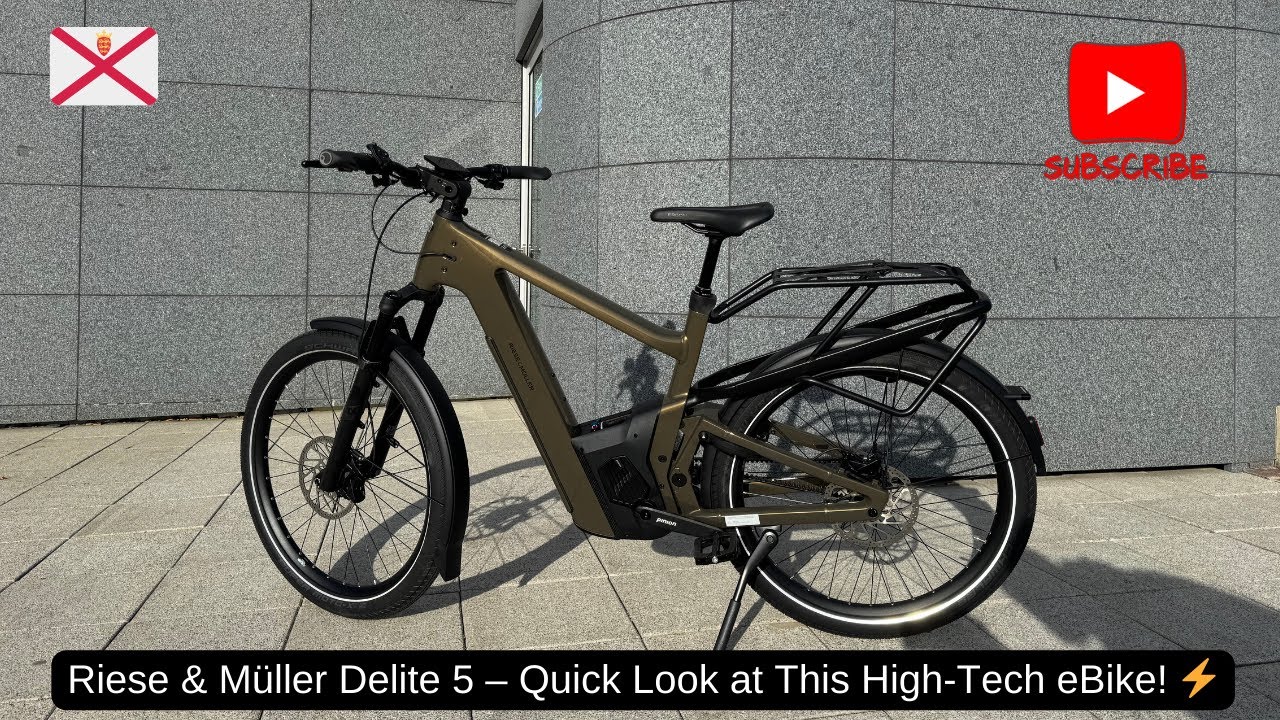 Riese & M&uuml;ller Delite 5 &ndash; Quick Look at This High-Tech eBike! ⚡