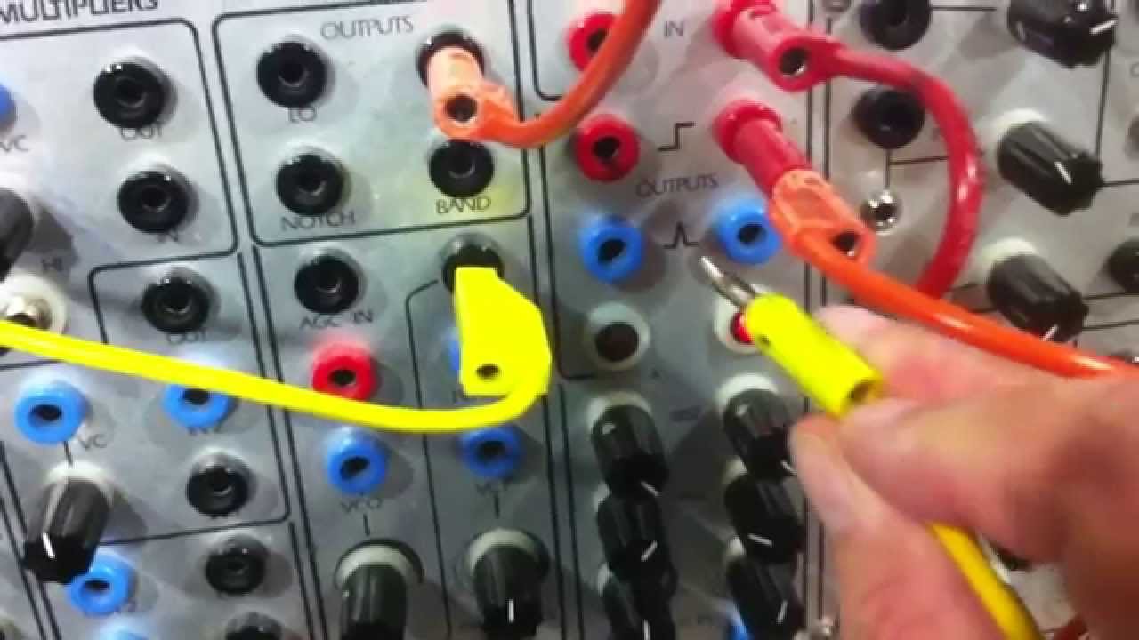 make a rhythm on the Serge Modular sequencer TKB