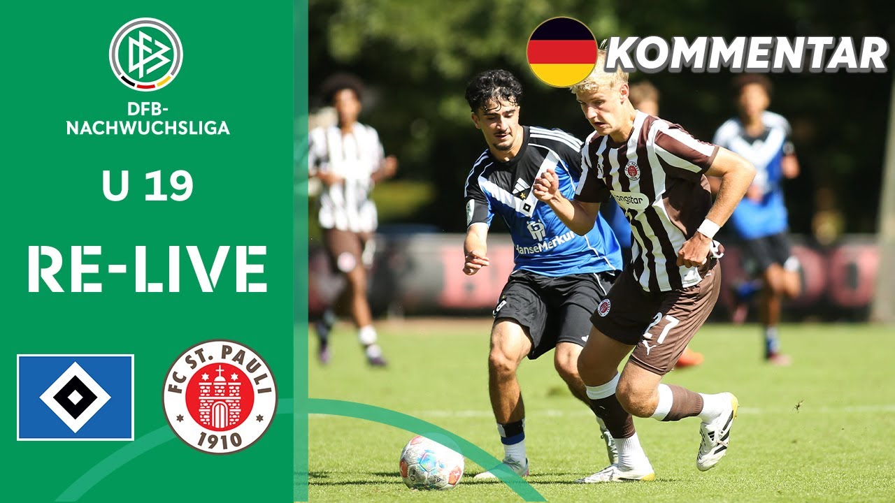 Hamburger SV U 19 vs. FC St. Pauli U 19 | RE-LIVE | U 19-DFB-NACHWUCHSLIGA 25/26