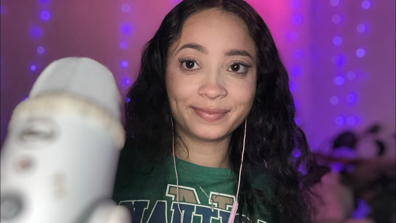 ASMR- CLICKY WHISPER + INAUDIBLE WHISPERING ✨✨