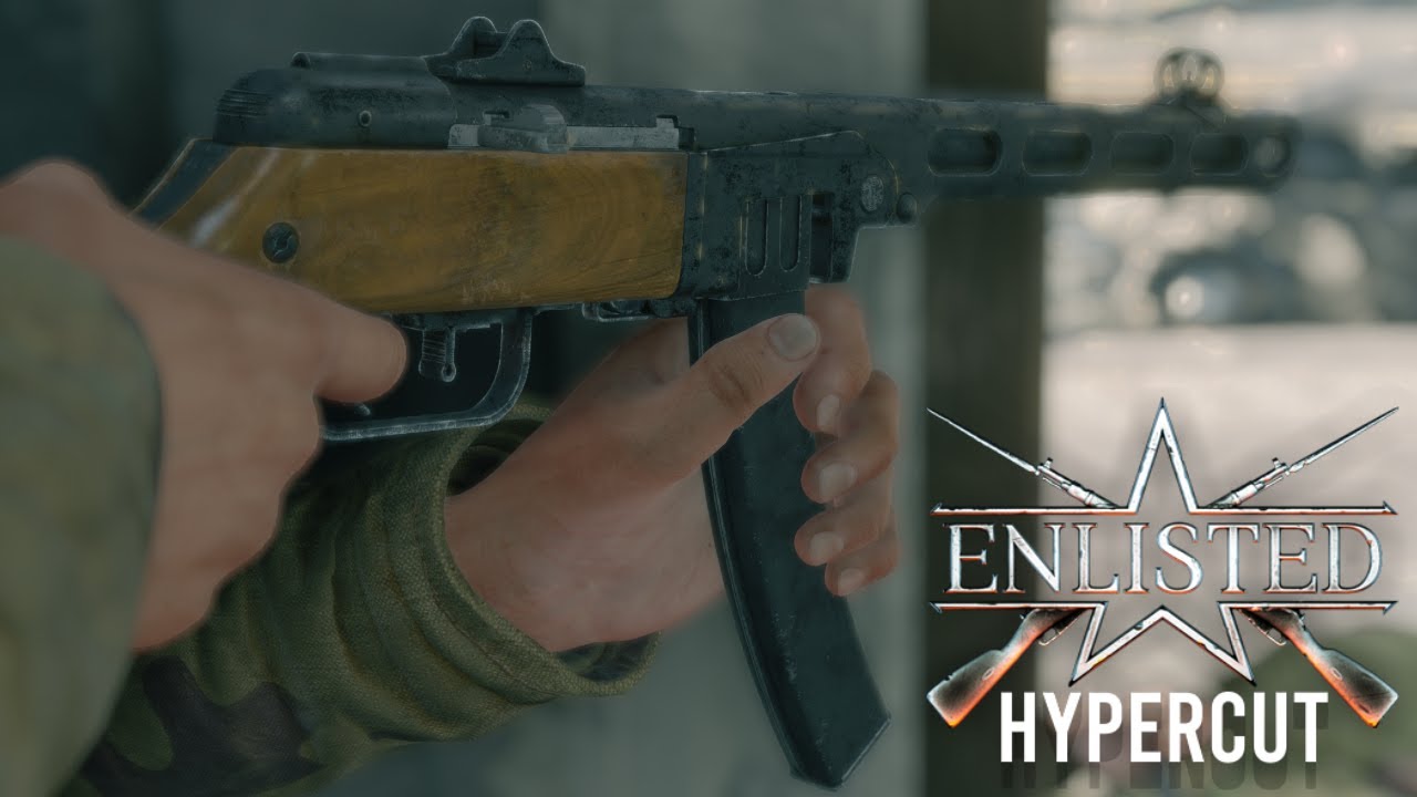 Enlisted Showcase - Shpagin PPSh-41