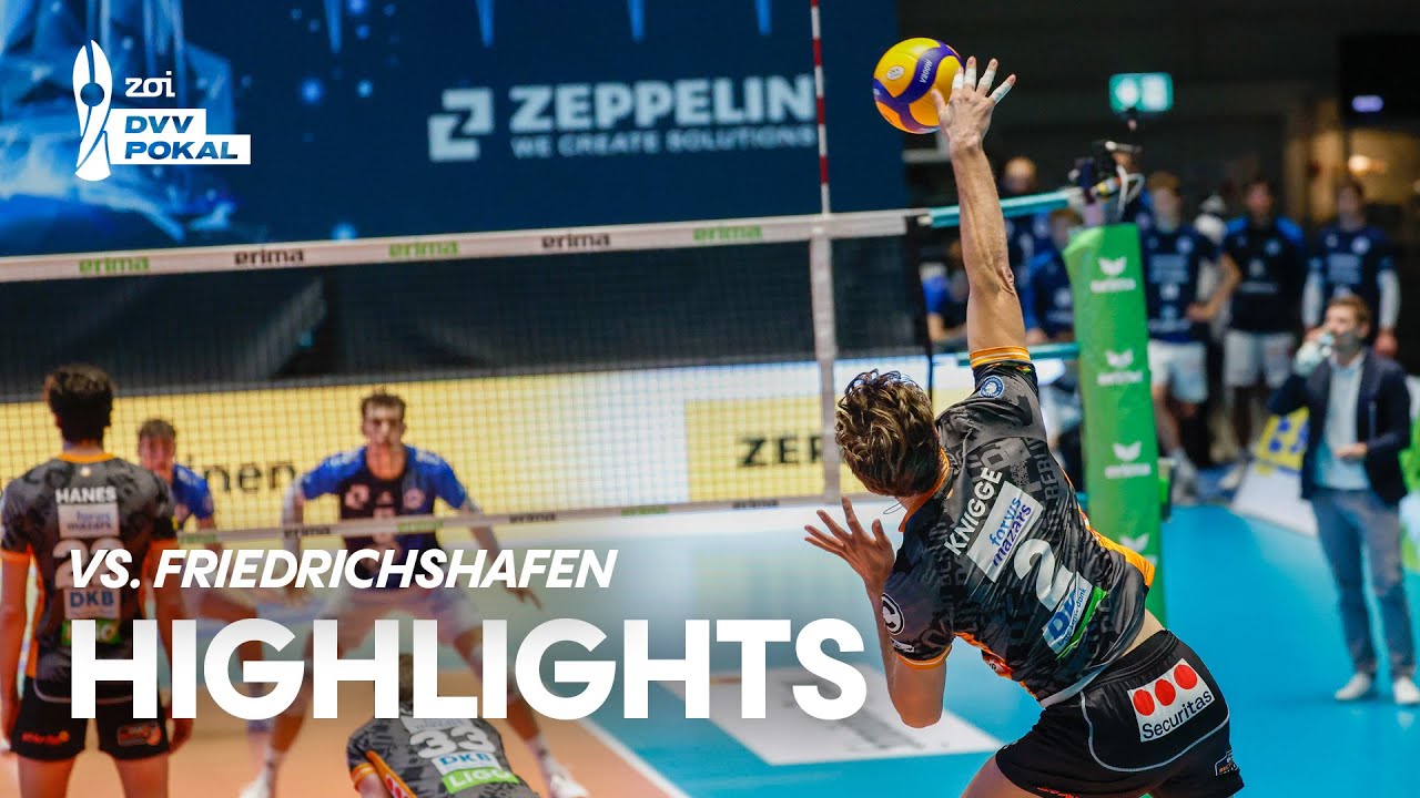 HIGHLIGHTS | VfB Friedrichshafen vs. BR Volleys | Zoi DVV-Pokal 25/26