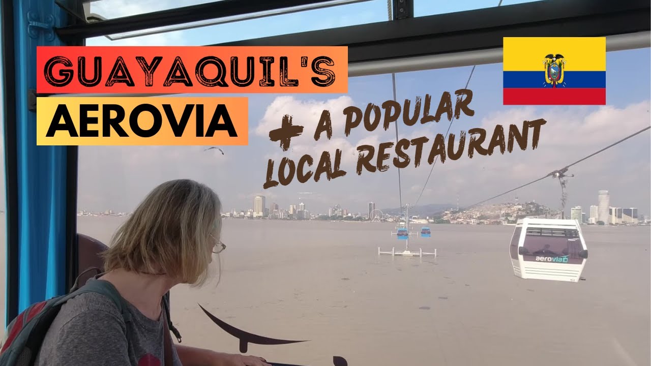 BEST GUAYAQUIL VIEWS! | AEROVIA GUAYAQUIL: Commuting in Style!
