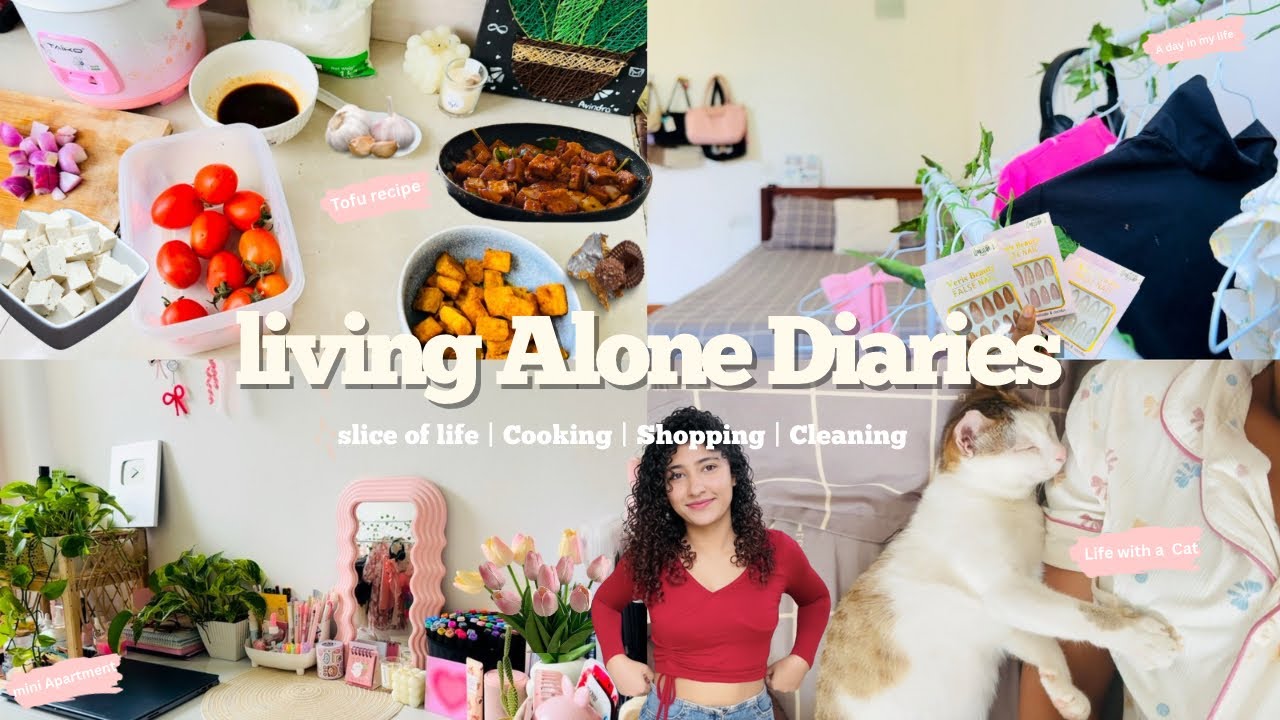 Daily Vlog නුවර ගෙවෙන ලස්සන දවස් 🌷💗✨ Living Alone | Cooking |Cleaing #aestheic #vlog 