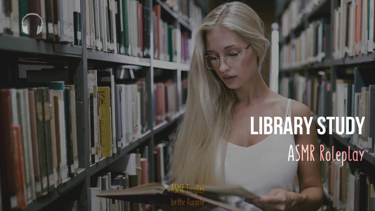 Library Study [ASMR] ★ Book tingles and whispers ★ [Personal Attention]
