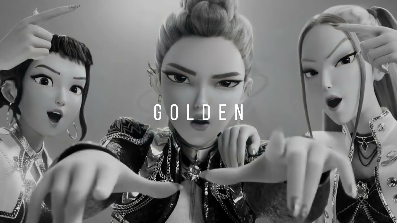 Golden - Huntrix (From Kpop Demon Hunters) [ slowed and reverb ]