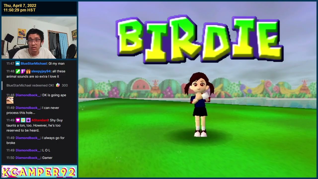 Mario Golf (N64) - Plum vs. CPU Metal Mario - Yoshi's Island