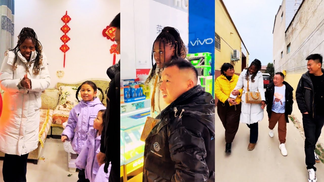 Dalang took Dandy to buy a new phone today! To make communication easier!