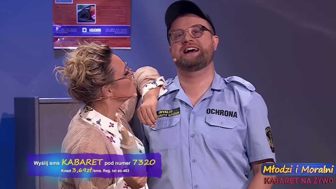 Młodzi i moralni: Kabaret Czesuaf - Ochroniarze: Żona Mietka