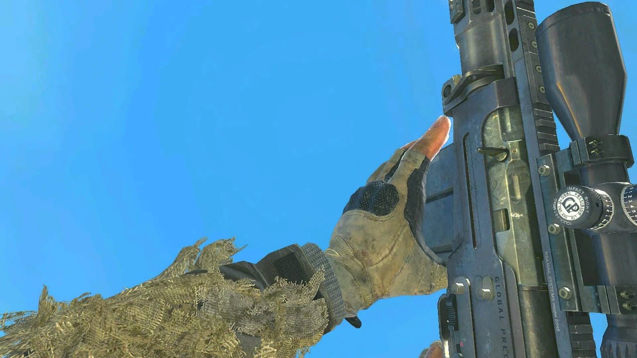 MW3 - All Weapons Gameplay - Sniper Rifles