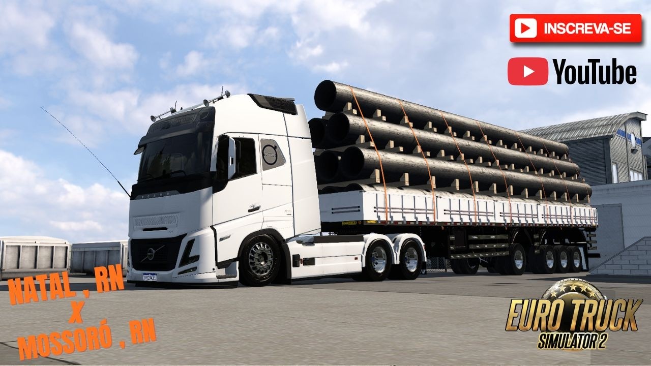 EURO TRUCK SIMULATOR 2... NATAL , RN X MOSSORÓ , RN