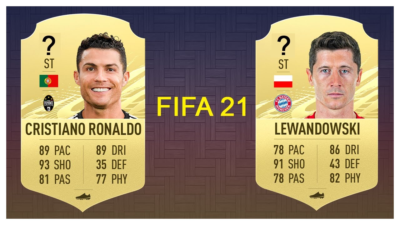 Quiz the power of top 20 players in fifa 21