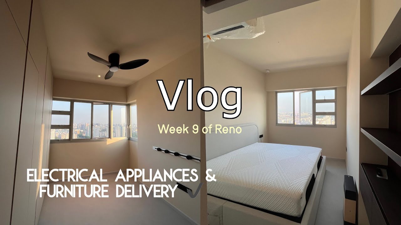 RENO VLOG (часть 3/3) | осмотр дома до передачи удостоверения личности (4-комнатная квартира) | доставка бытовой техники и мебели