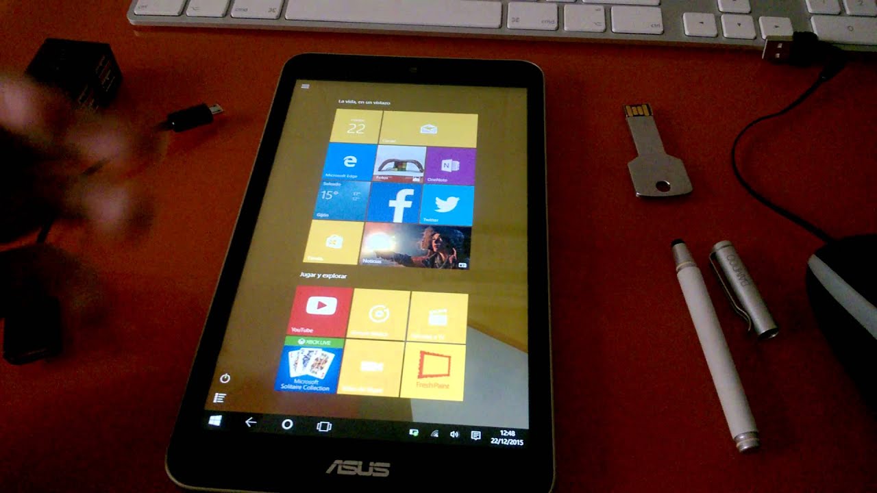 Instalar window 10 de cero en asus vivo tab 8