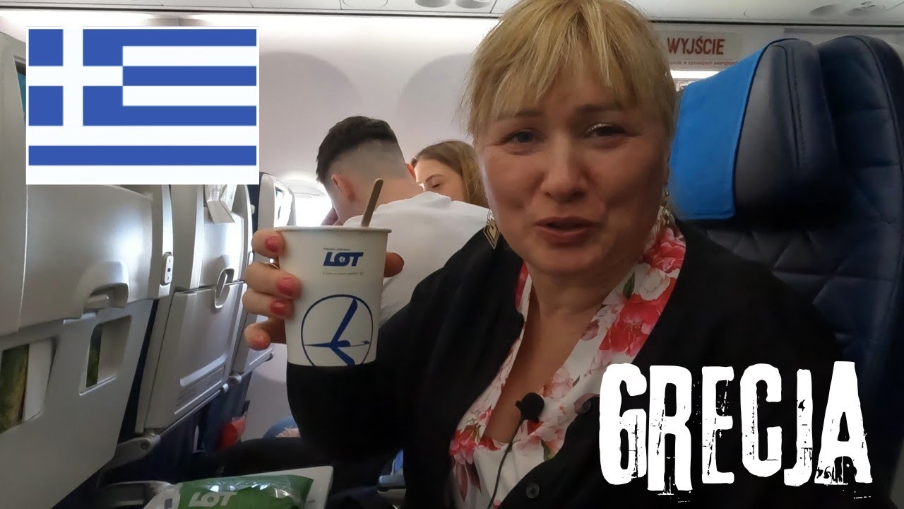 🇬🇷 RECENZJA LOTU DO Grecji, CO DOSTALIŚMY DO JEDZENIA, Lotnisko w Atenach.