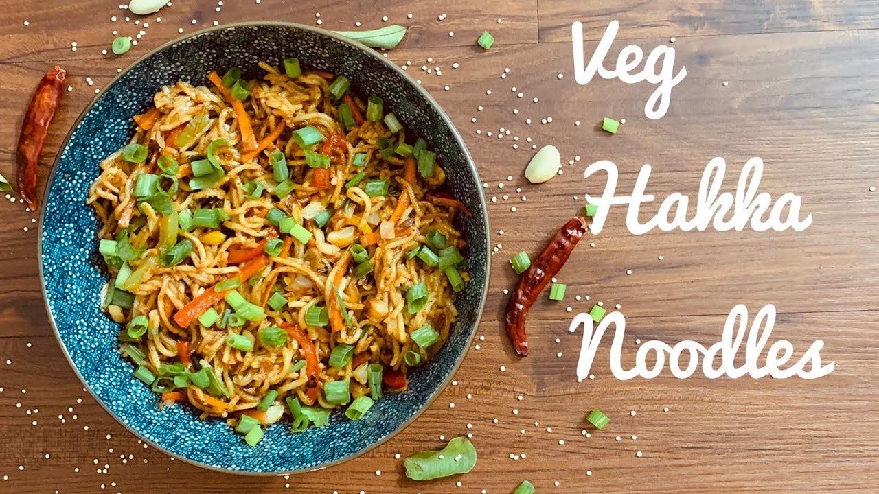 How to Make Vegetable Hakka Noodles | Veg Hakka Noodles Recipe | Hakka Noodles Recipe