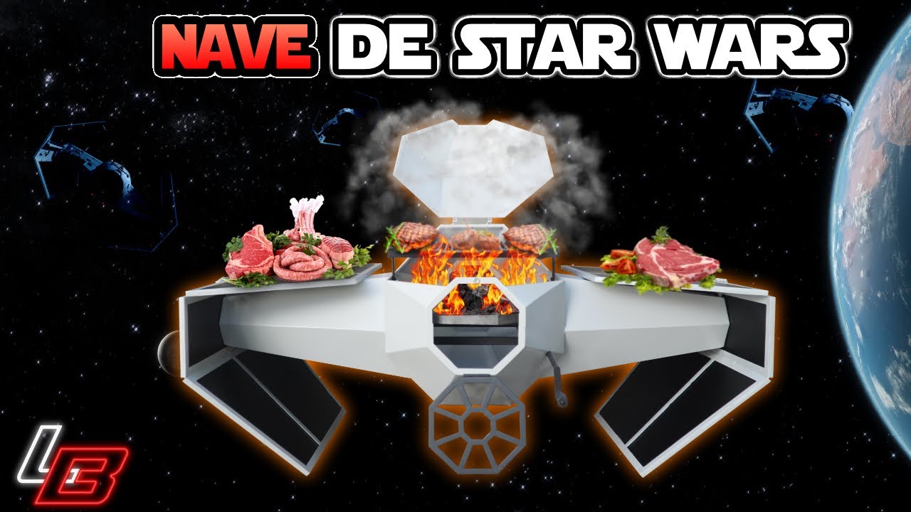 🍖👨‍🏭 Asador de STAR WARS - TIE Avanzado || Episodio I 🚀