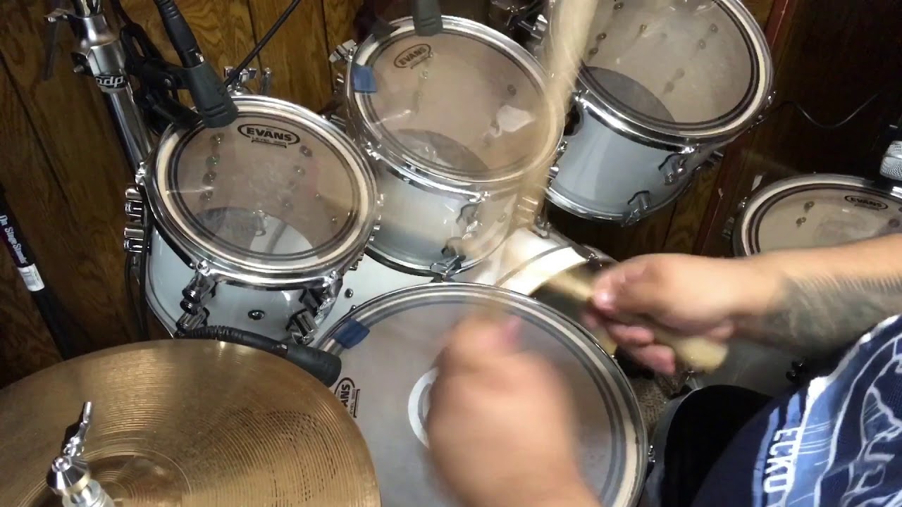 Santana Ft Mana- Corazón Espinado (bateria Cover)