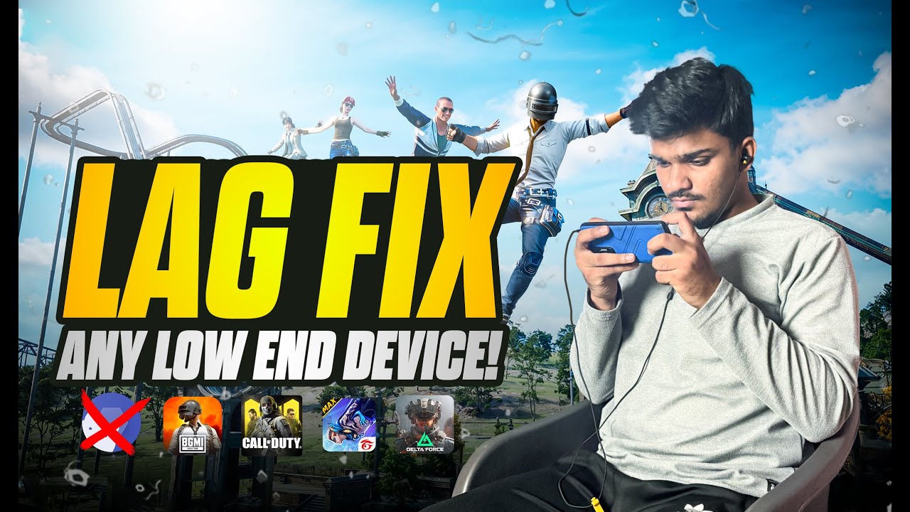 Lag Fix in 2GB RAM Android 📱 | BGMI, Free Fire, COD, Delta Force | No Root, No Shizuku