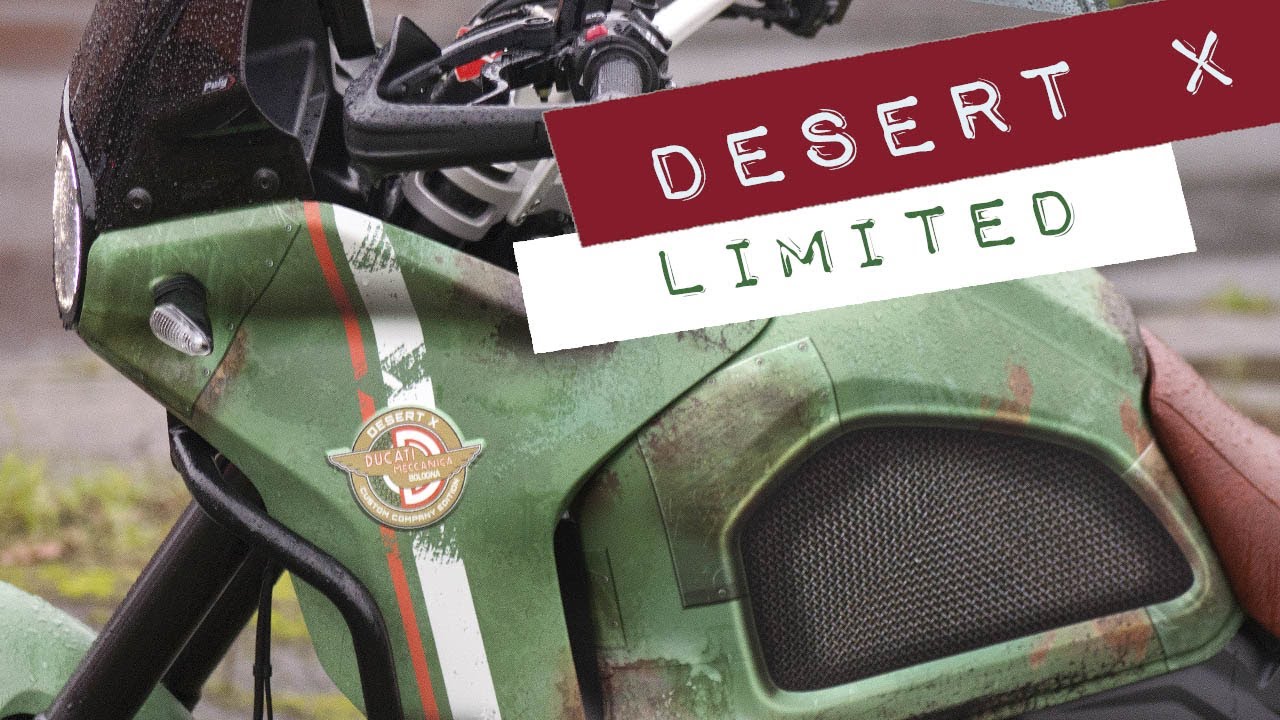 Motorrad Design Folierung Airbrush Ducati Desert X by custom company