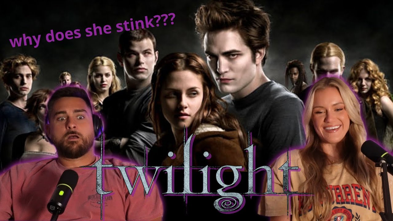 FORCING MY HUSBAND TO WATCH TWILIGHT AGAINST HIS WILL... TWILIGHT REACTION!!