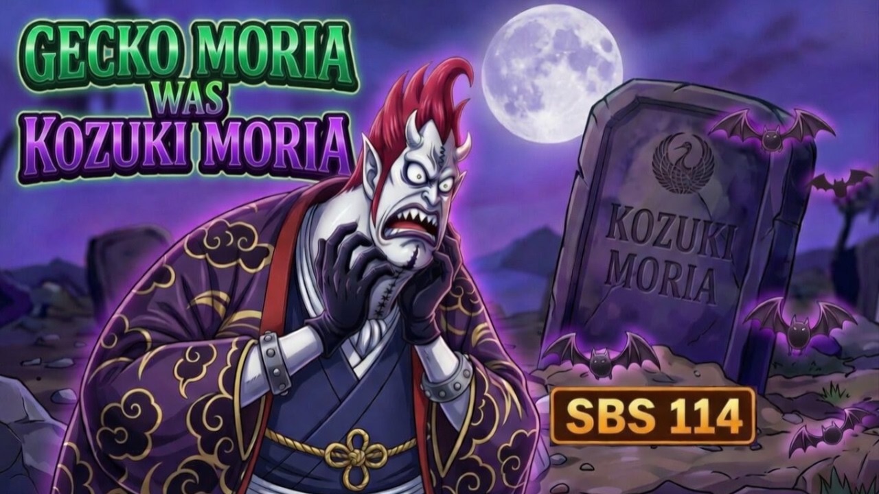 One Piece SBS 114: Был ли Геко Мория на самом деле Козуки Морией?