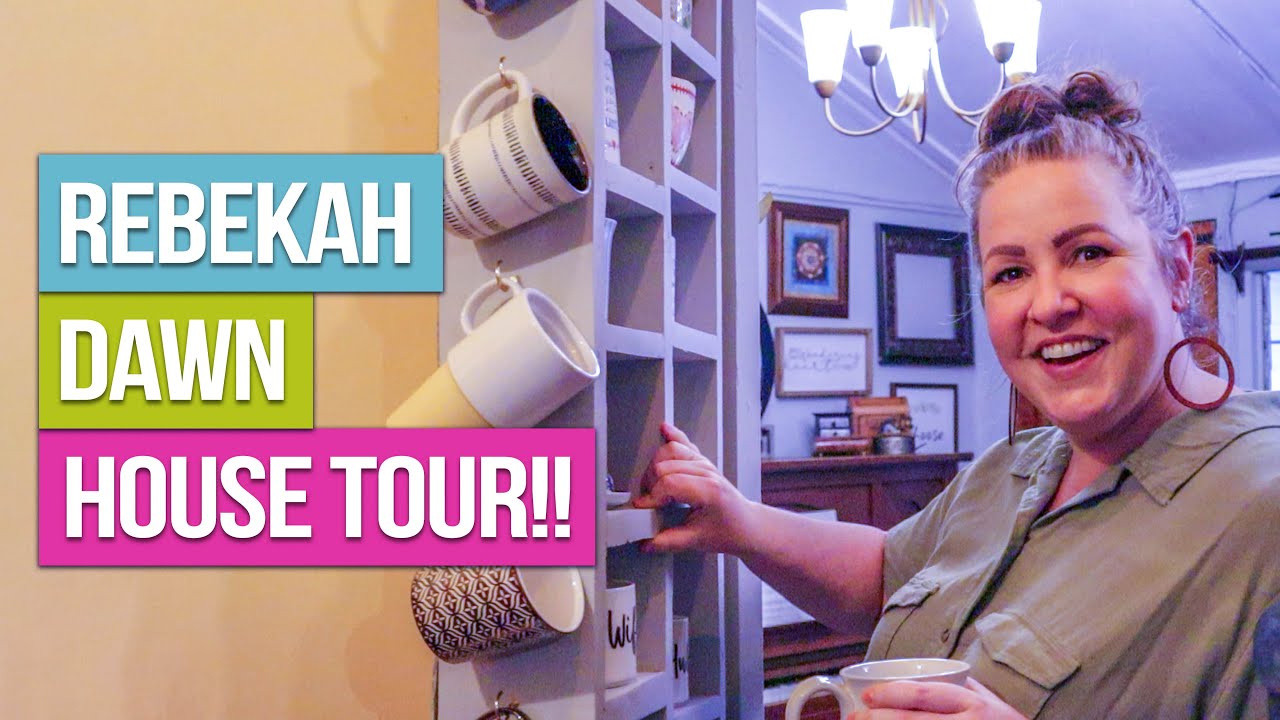 REBEKAH DAWN Gives Us A HOUSE TOUR! | Most BEAUTIFUL HOUSE Ever