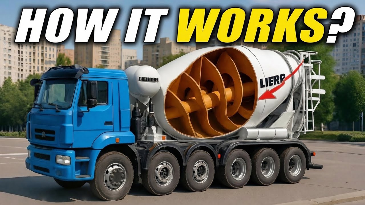 How a Concrete Mixer Works?