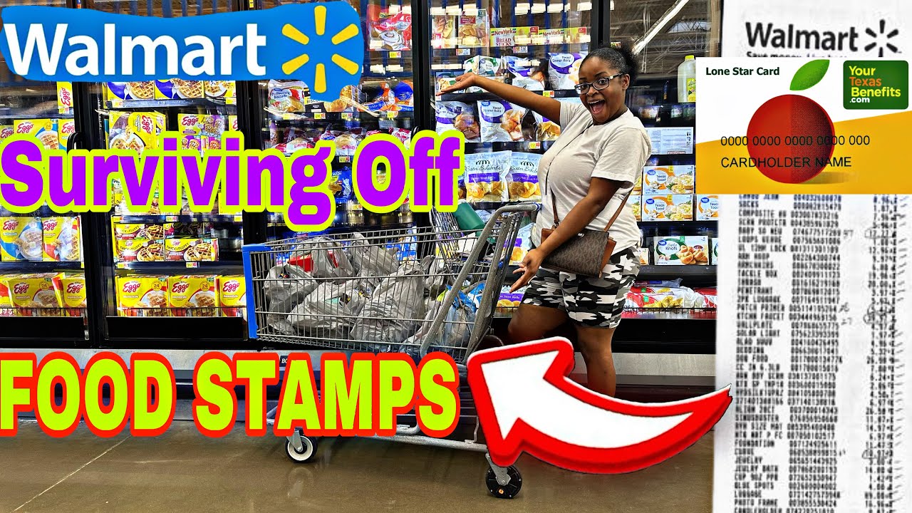 GROCERY SHOPPING WITH FOOD STAMPS AT WALMART | LIVING IN THE PROJECTS |BUDGET FRIENDLY |FAMILY OF 5