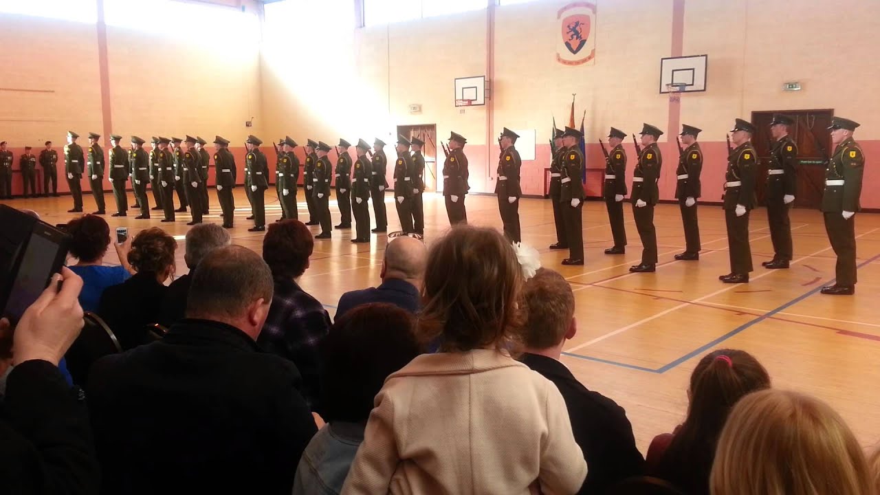 Dan's passing out, Finner Camp,24th Feb 2015.