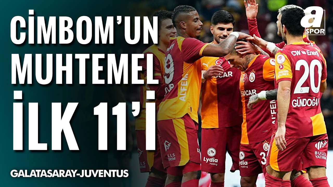 Galatasaray'ın Juventus Karşısındaki Muhtemel İlk 11'i