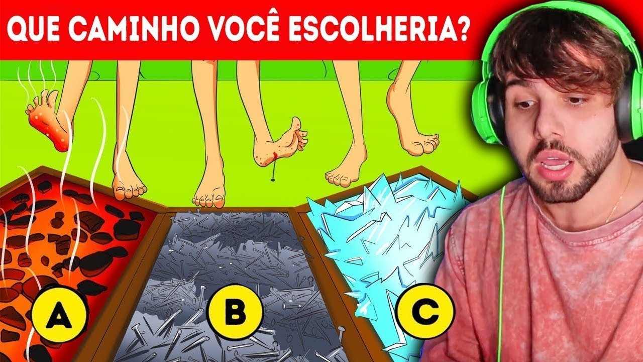 IMPOSSÍVEL VOCÊ RESOLVER ISSO EM 10 MINUTOS **charadas de sobrevivência**