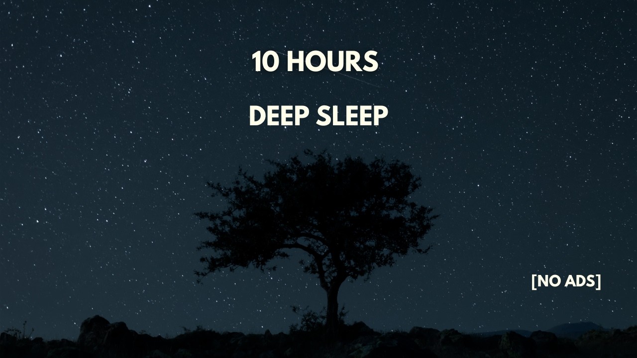 10 Hours of Dark Rain For Deep Sleep 🌧️Black screen