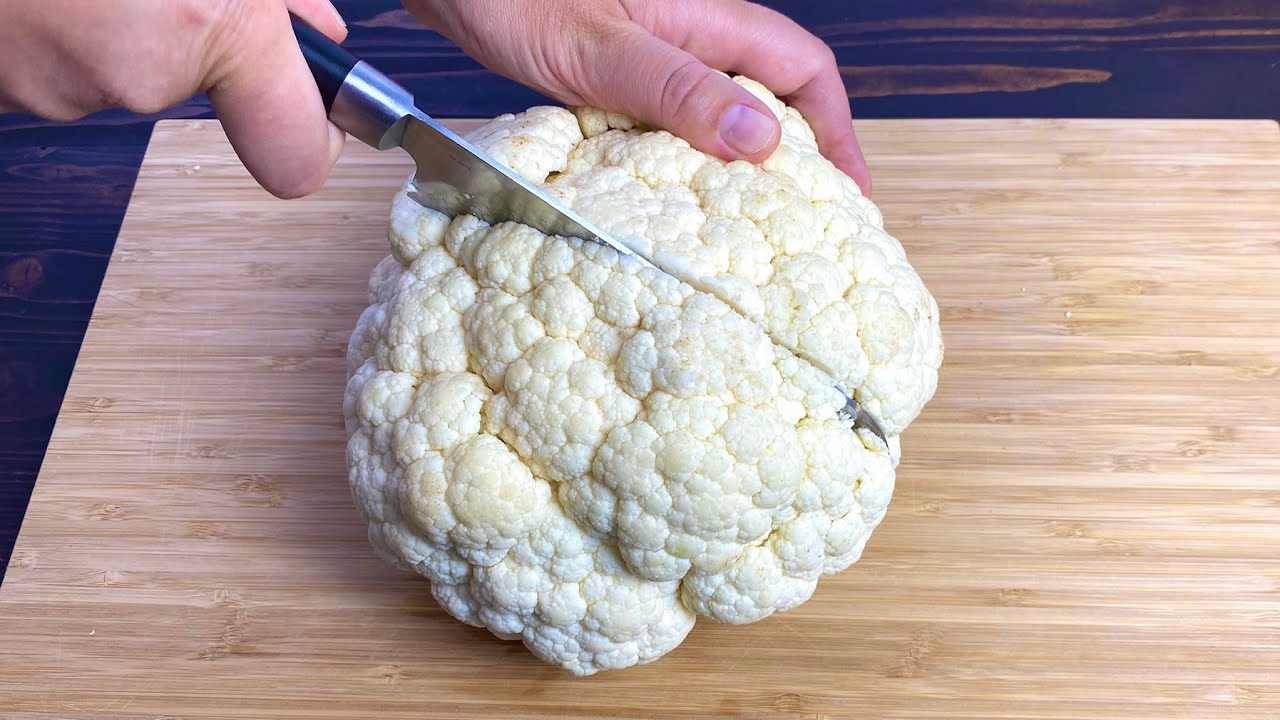 Полезный и очень вкусный рецепт салата из цветной капусты