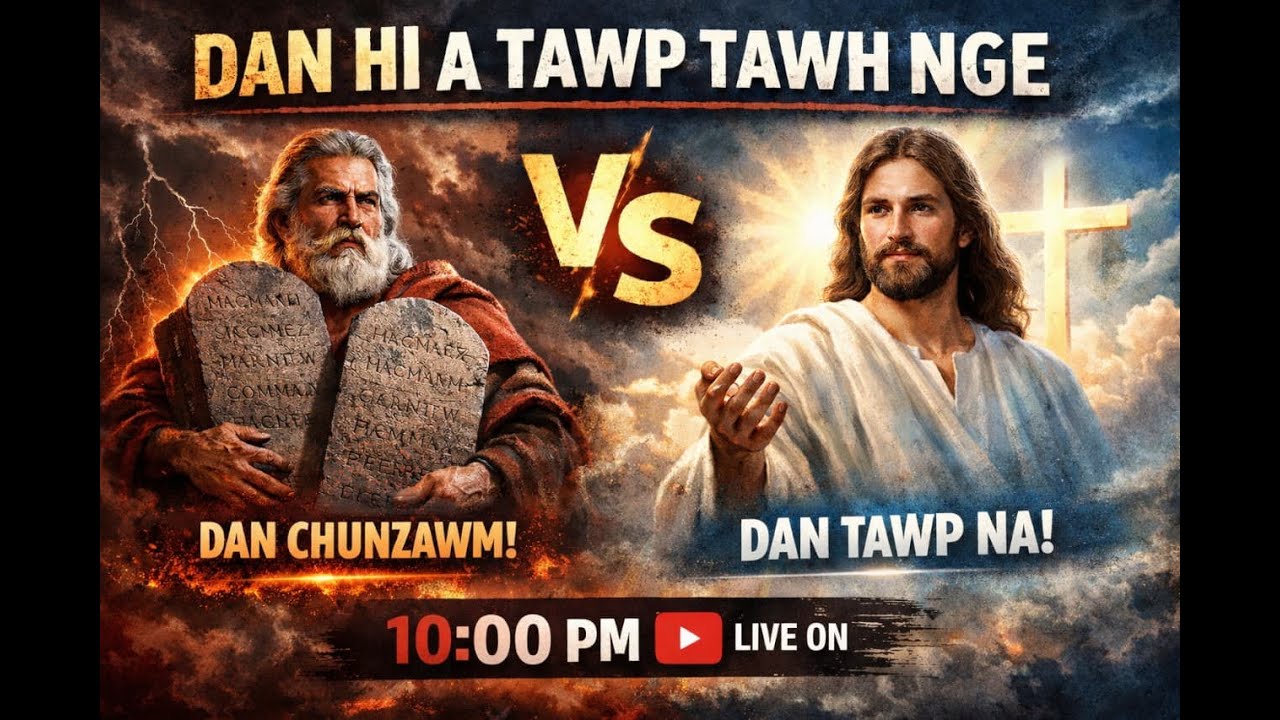 Live debate Faith in christ zawhna an zawt awk taa