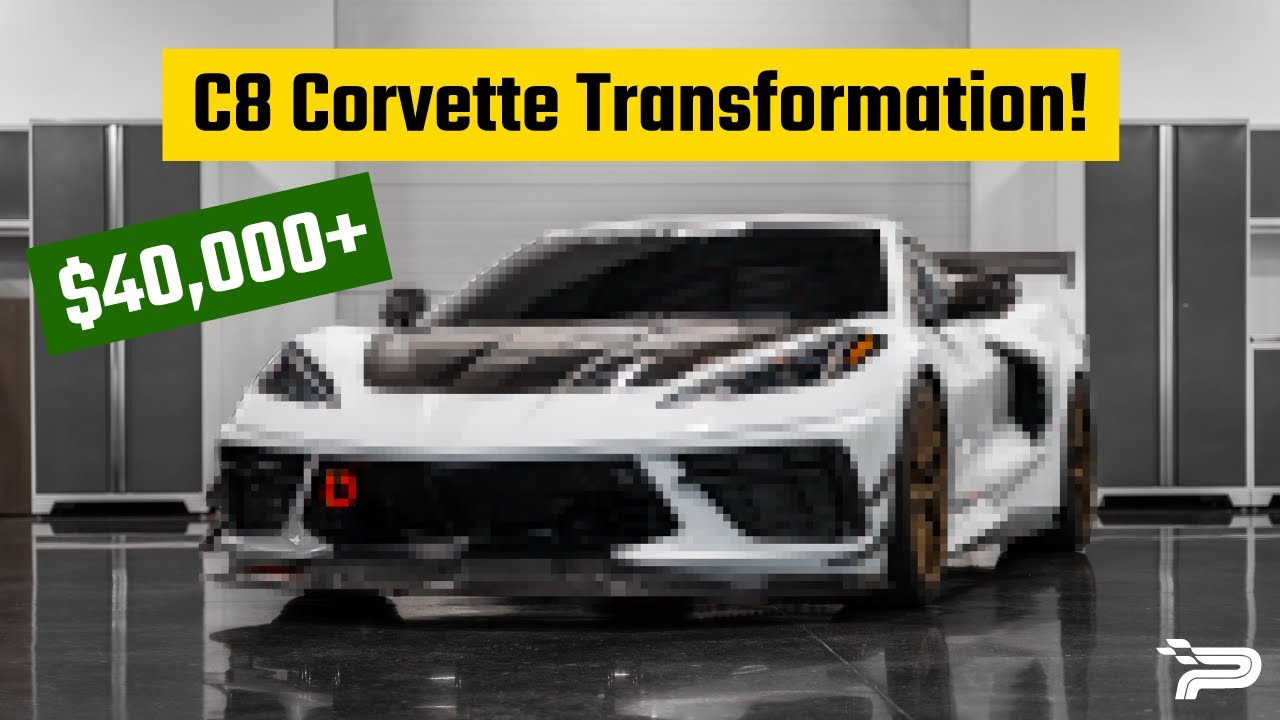 Cliff's 2022 C8 Corvette $40,000 Transformation! - Customer Car Spotlight With Rob!