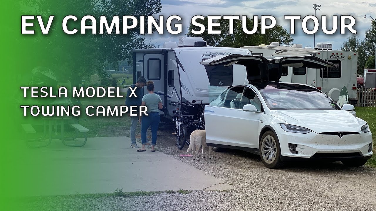 Tesla Camping Tour! Inside Model X Camper Setup