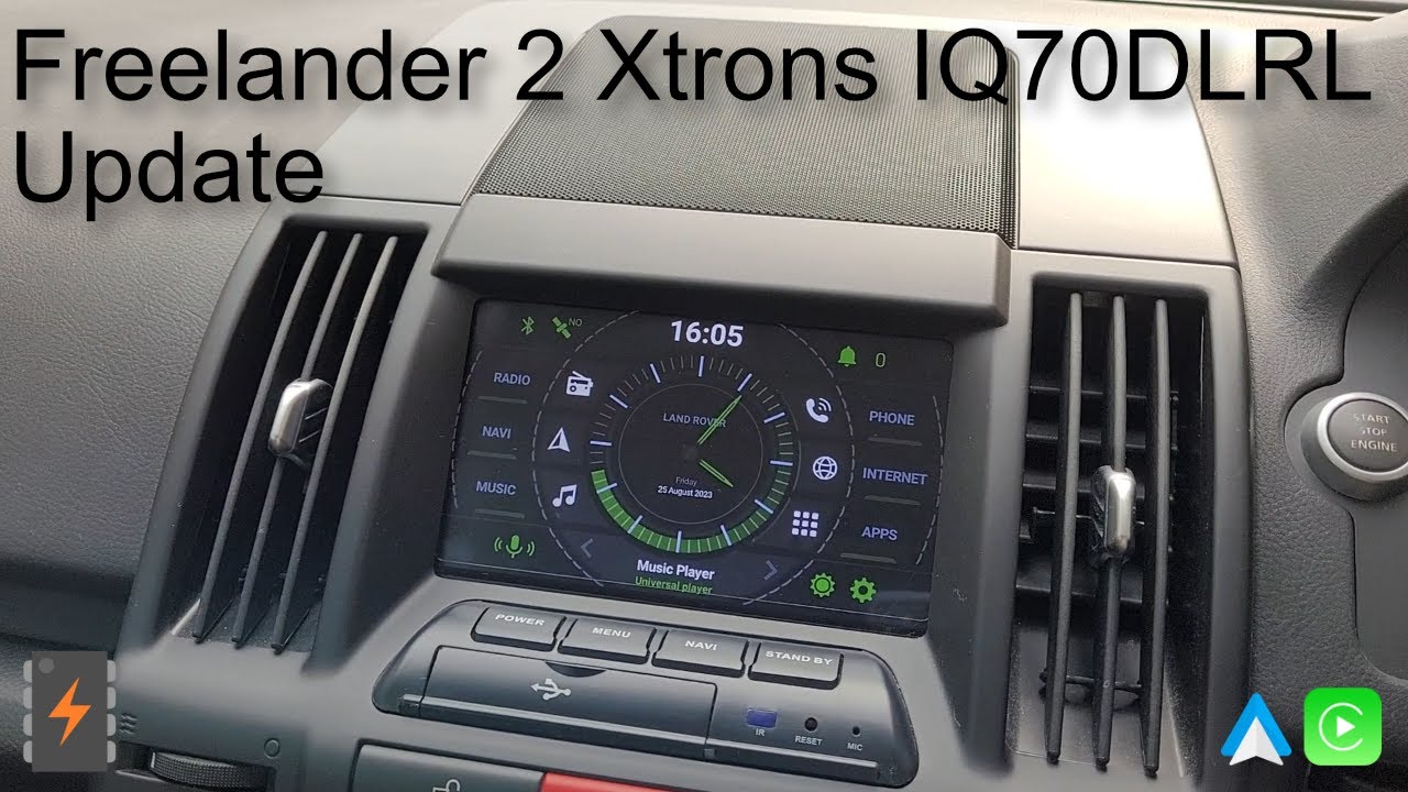 Freelander 2 Xtrons IQ70DLRL Unit Update