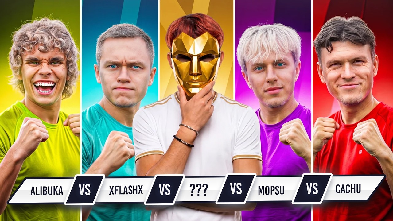 ALIBUKA vs xFlaShx vs MOPSU vs CACHU - LIGA YOUTUBER&Oacute;W | odc. 7 🔥
