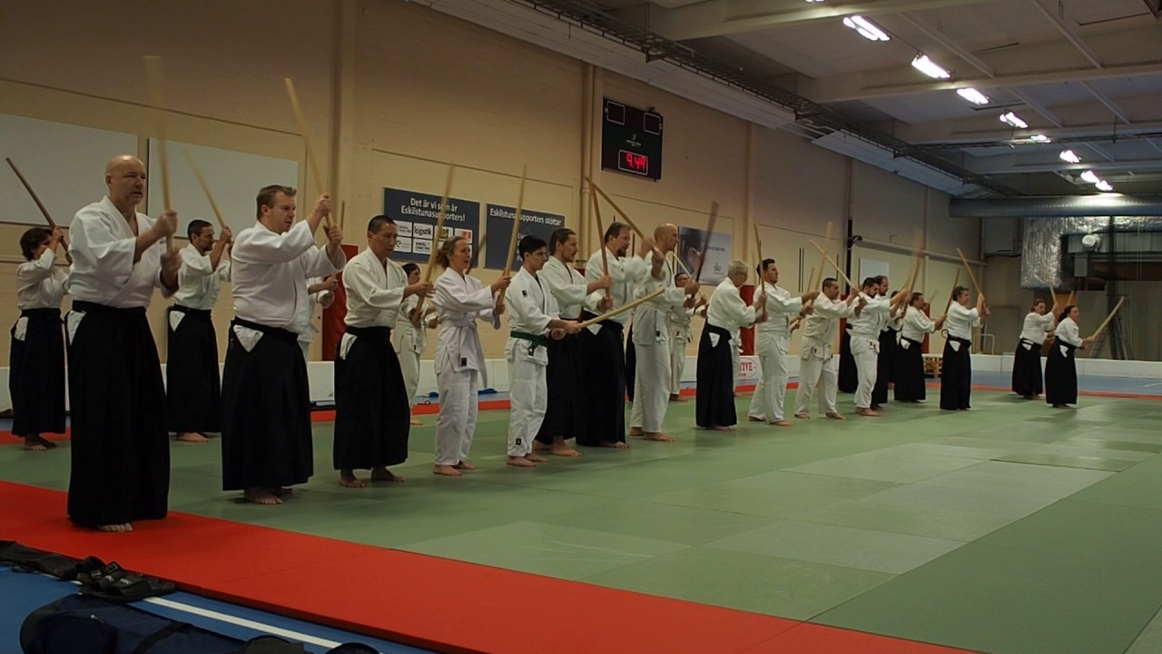 Aikido - Misogi with Bokken